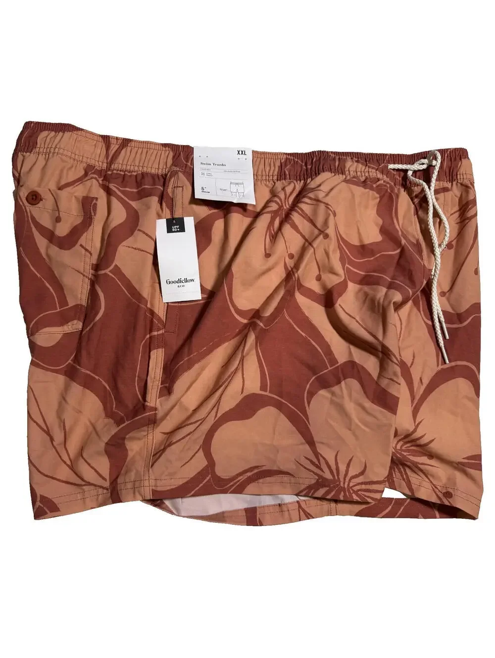Goodfellow Orange Floral Print 5